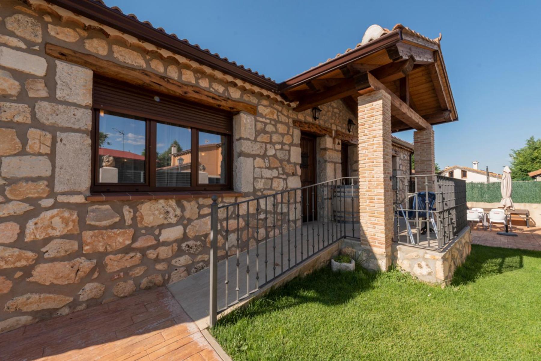 Villa Casa Entre Hoces10-12Paxjardin Y Barbacoa à Fuentemizarra Extérieur photo