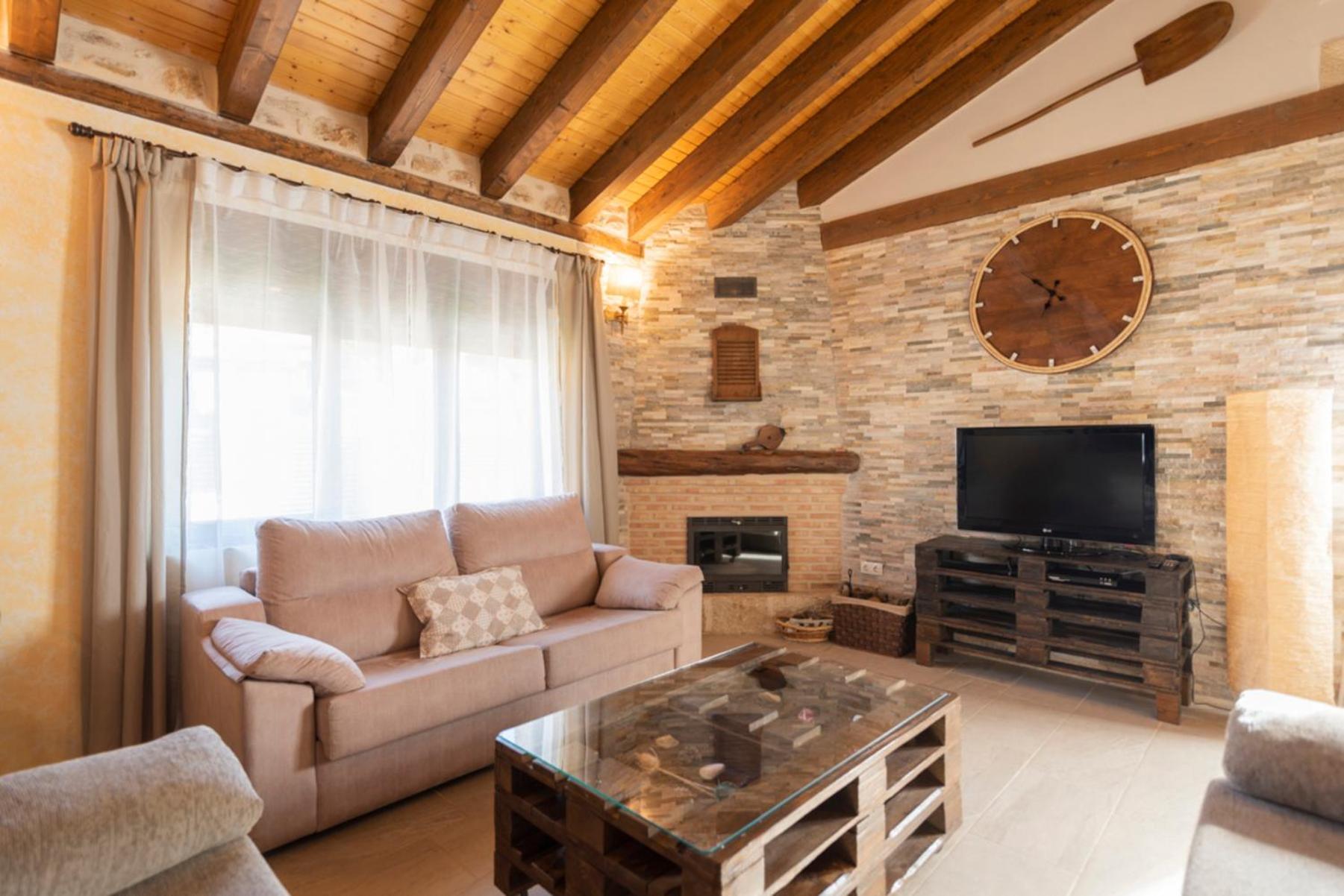 Villa Casa Entre Hoces10-12Paxjardin Y Barbacoa à Fuentemizarra Extérieur photo