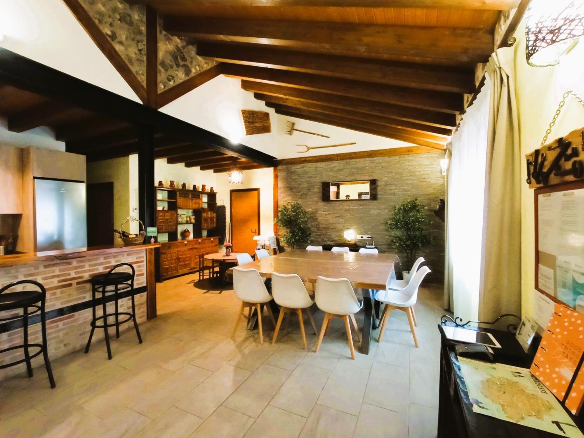 Villa Casa Entre Hoces10-12Paxjardin Y Barbacoa à Fuentemizarra Extérieur photo